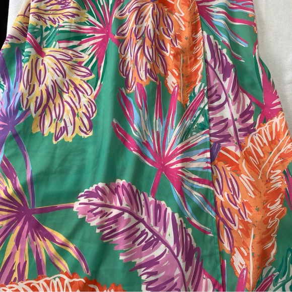 Flying Tomato Floral Printed Cutout Halter Maxi Dress Multicolor Size L - Picture 9 of 16